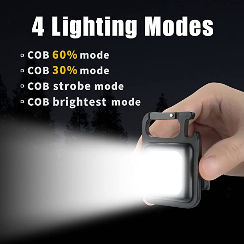 Portable Mini COB LED Flashlight