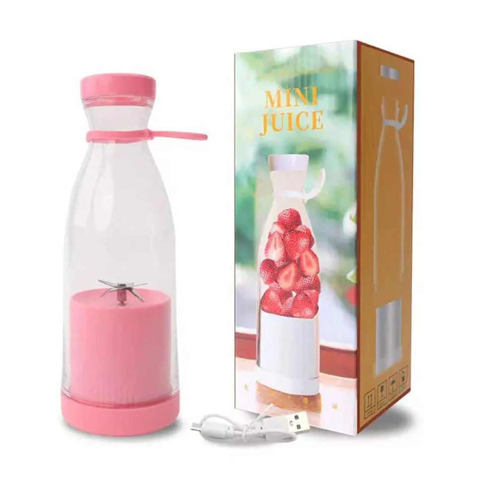 Portable Mini Juice Blender Pink