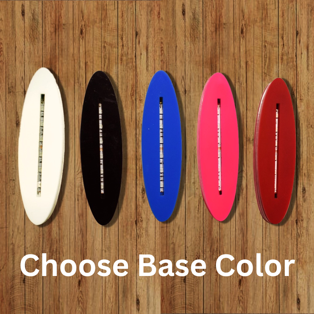 Captain America Multicolor Acrylic 3D Illusion Lamp with Remote