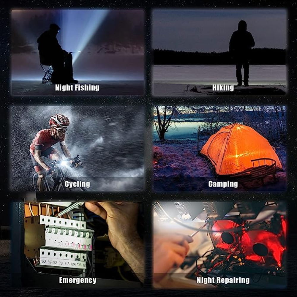 Portable Mini COB LED Flashlight
