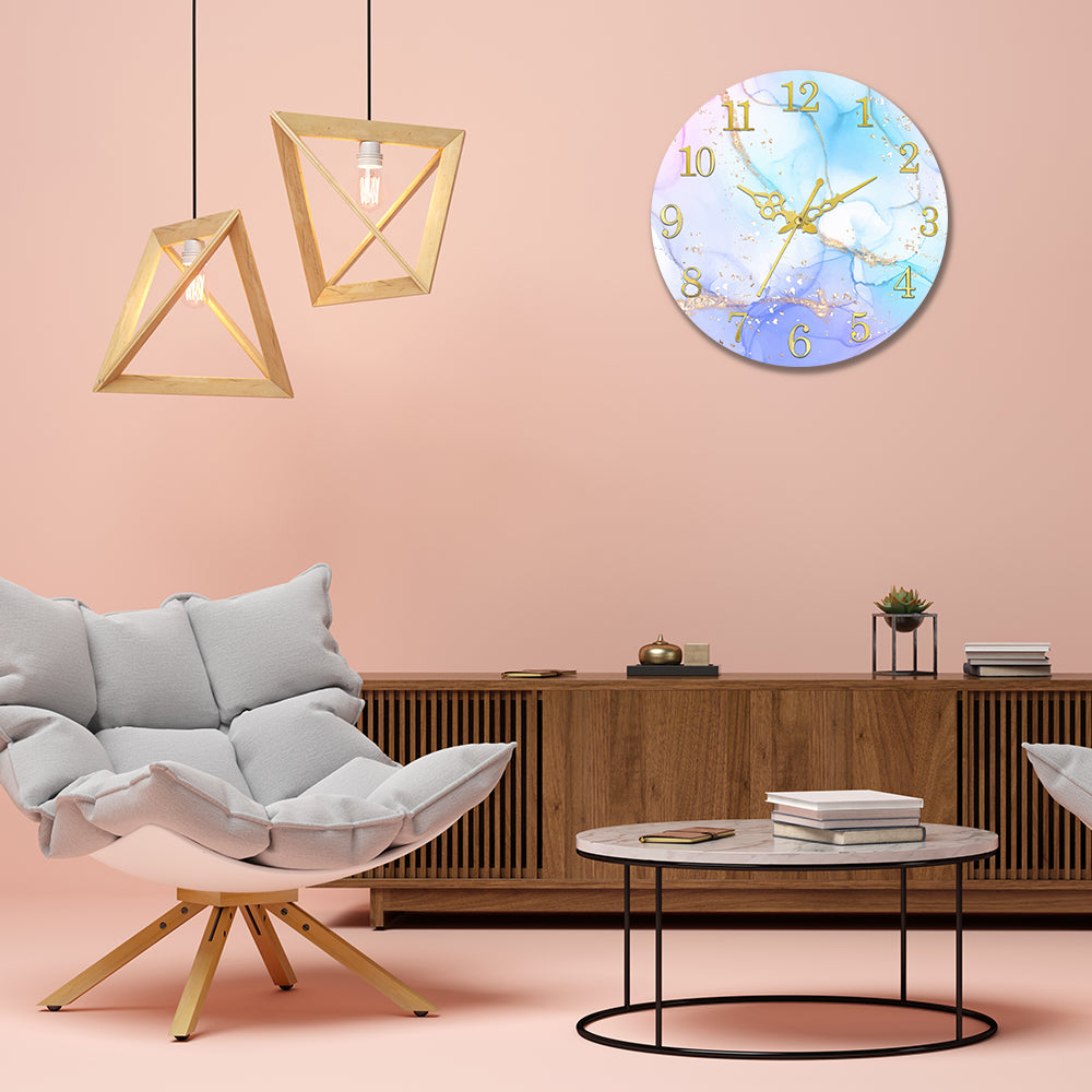 Multicolor Printed Acrylic Wall Clock
