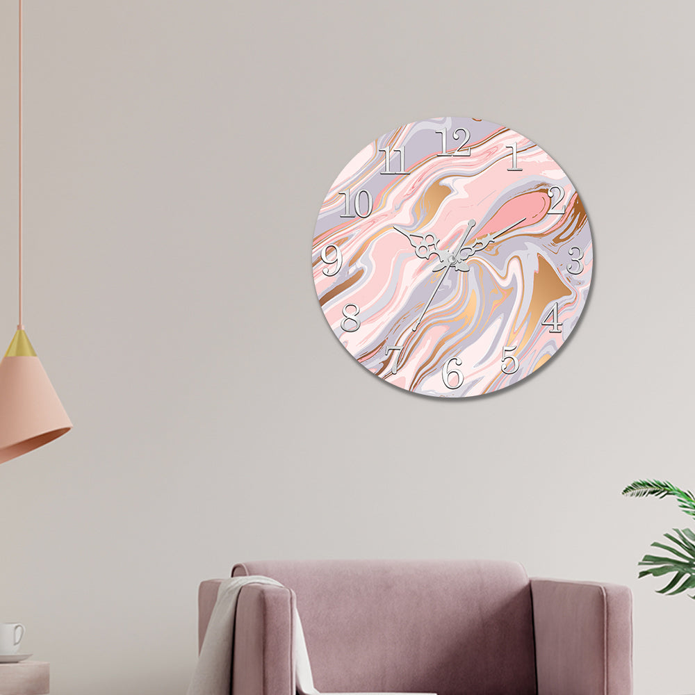 Multicolor with unique Design Acrylic Wall Clock