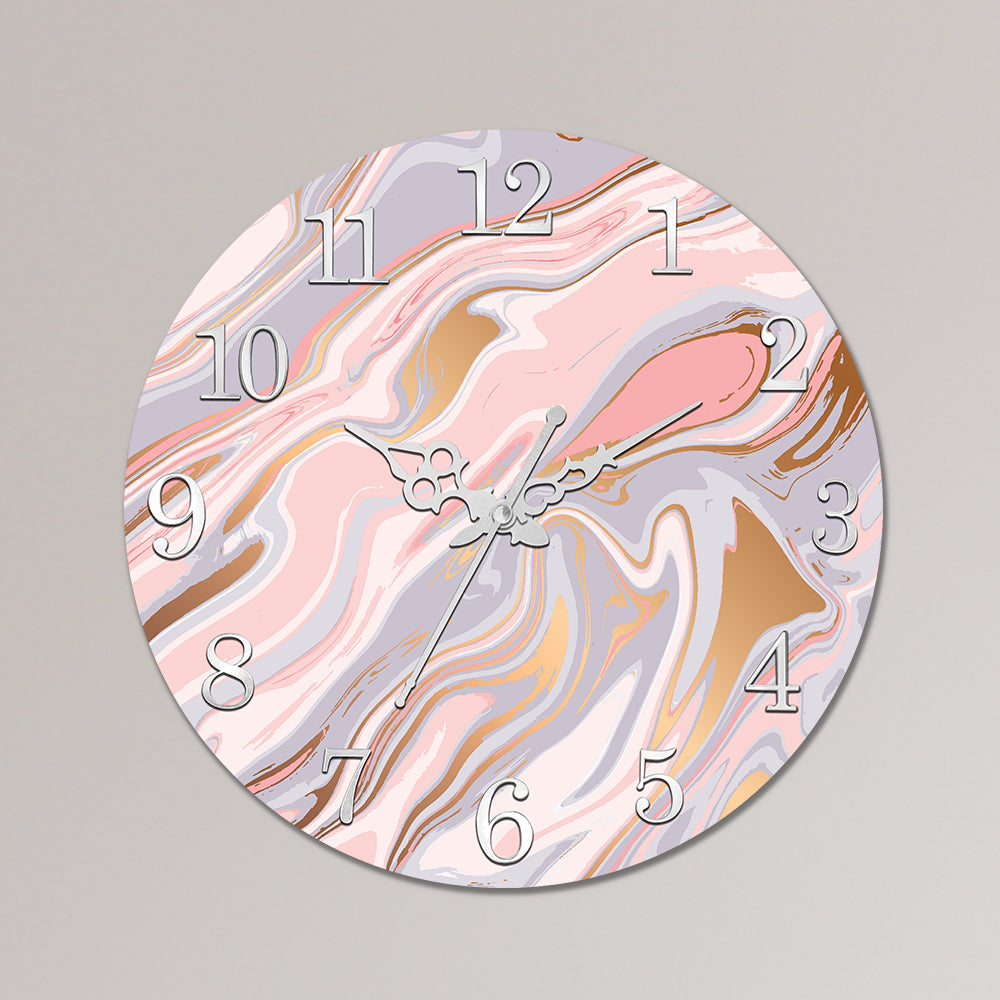 Multicolor with unique Design Acrylic Wall Clock