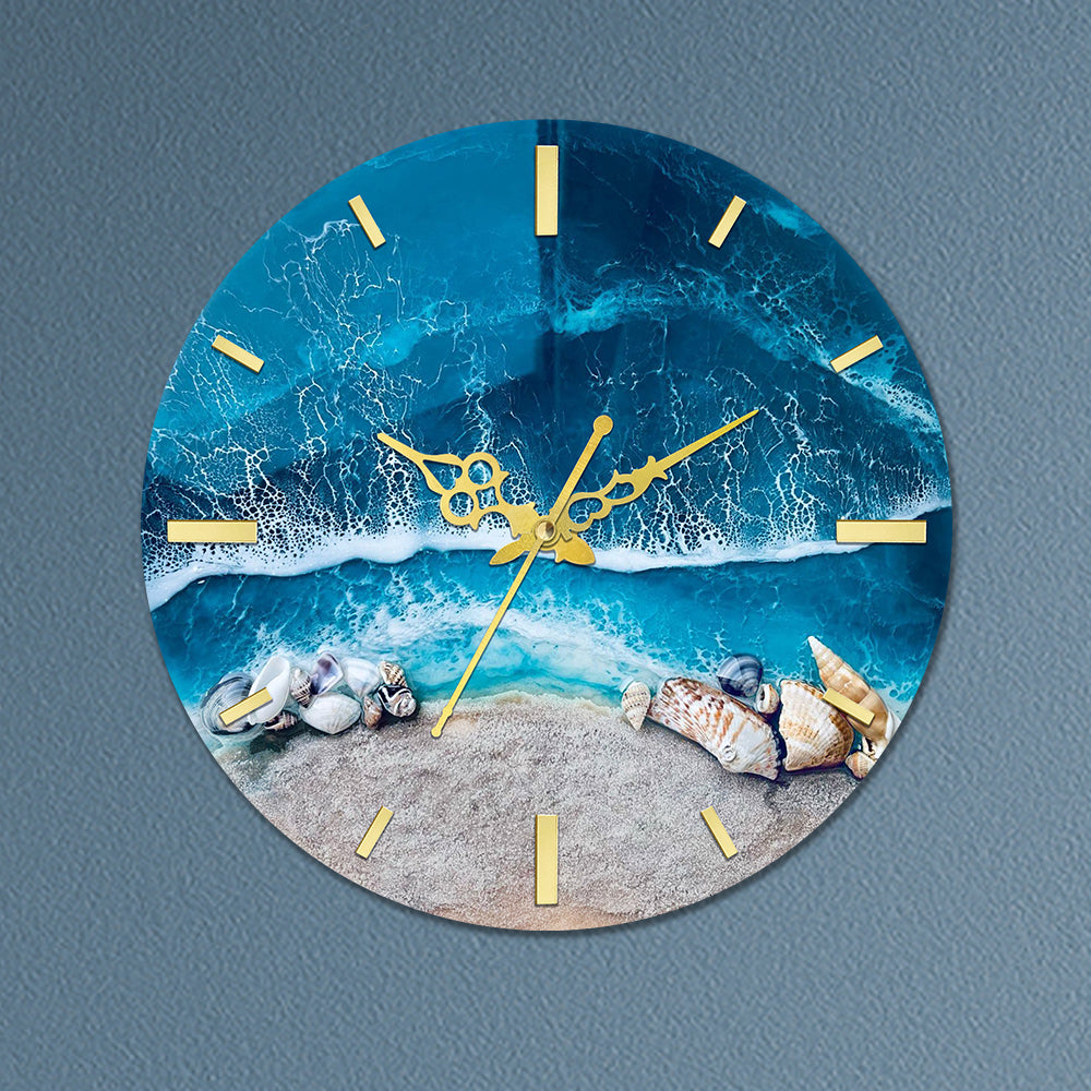 High Wave Acrylic Wall Clock
