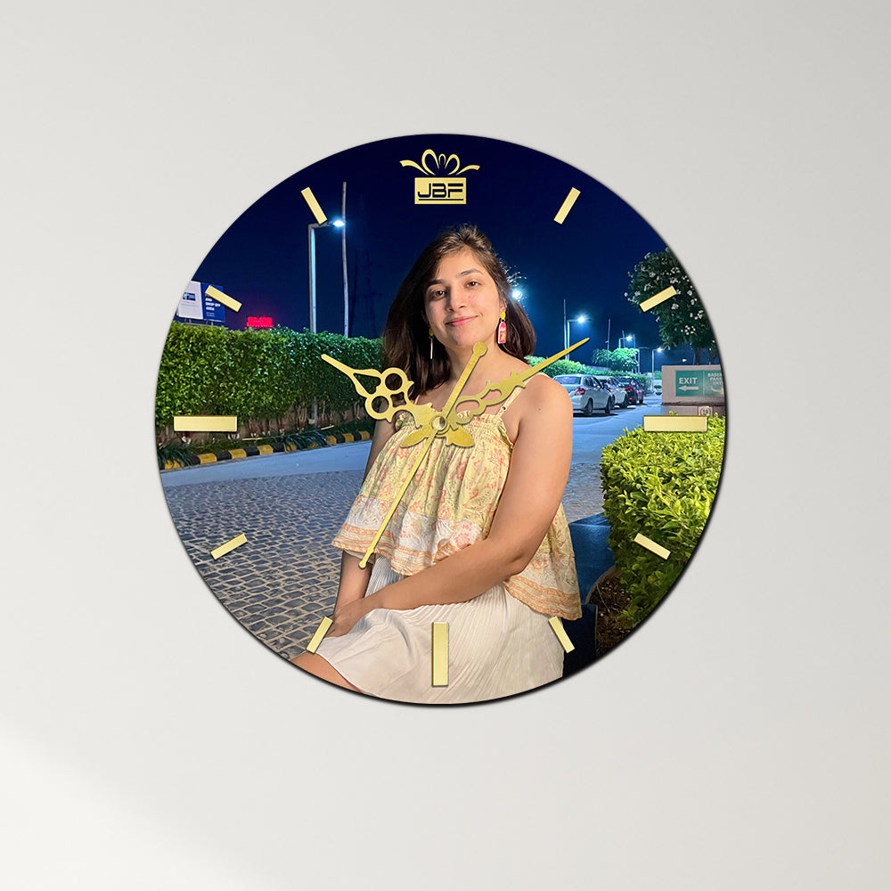 Personalized Acrylic Wall Clock