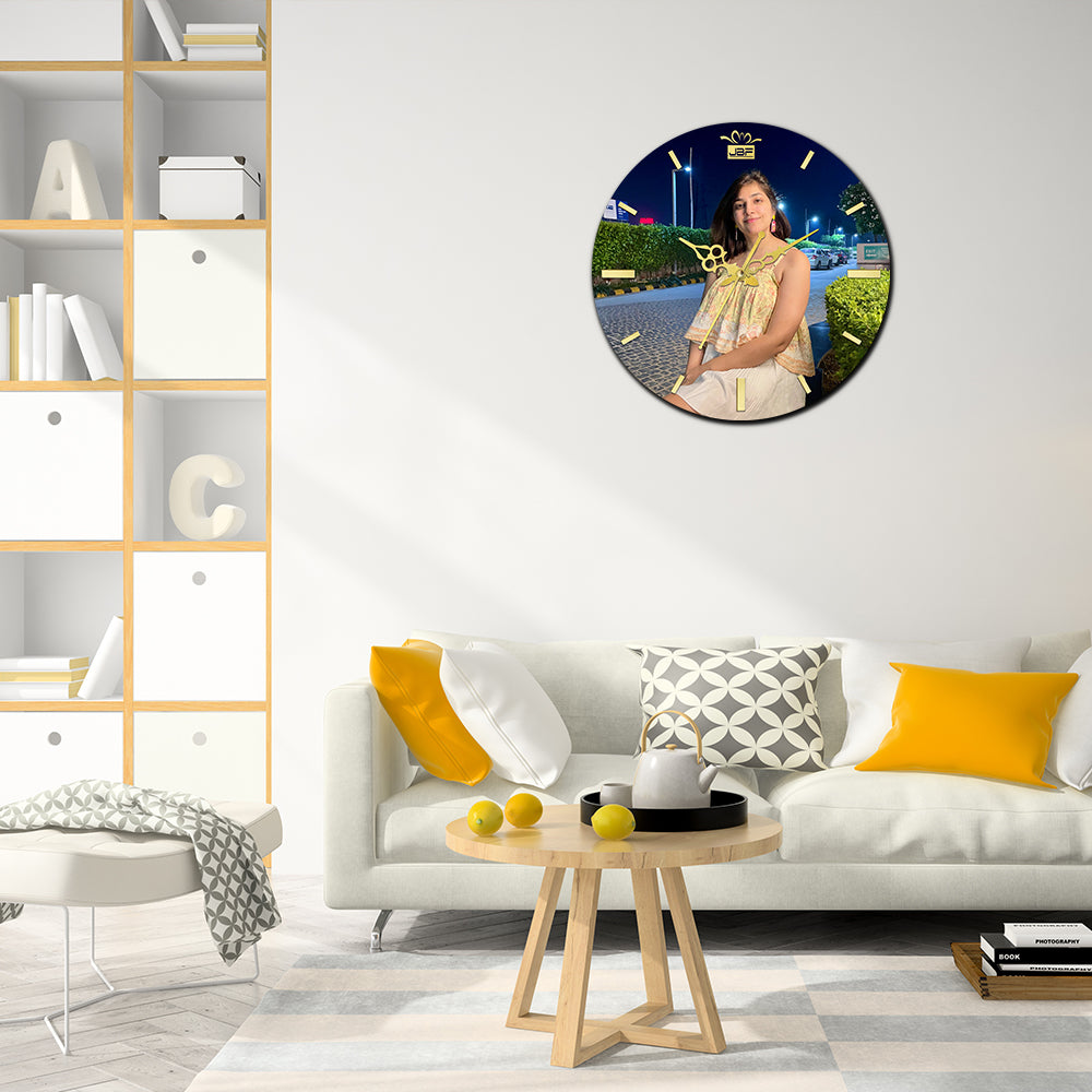 Personalized Acrylic Wall Clock