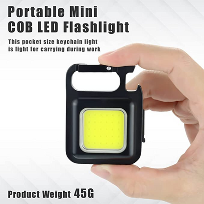 Portable Mini COB LED Flashlight