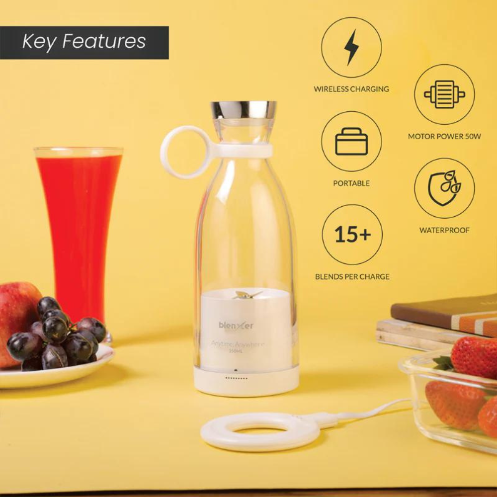 Portable Mini Juice Blender White