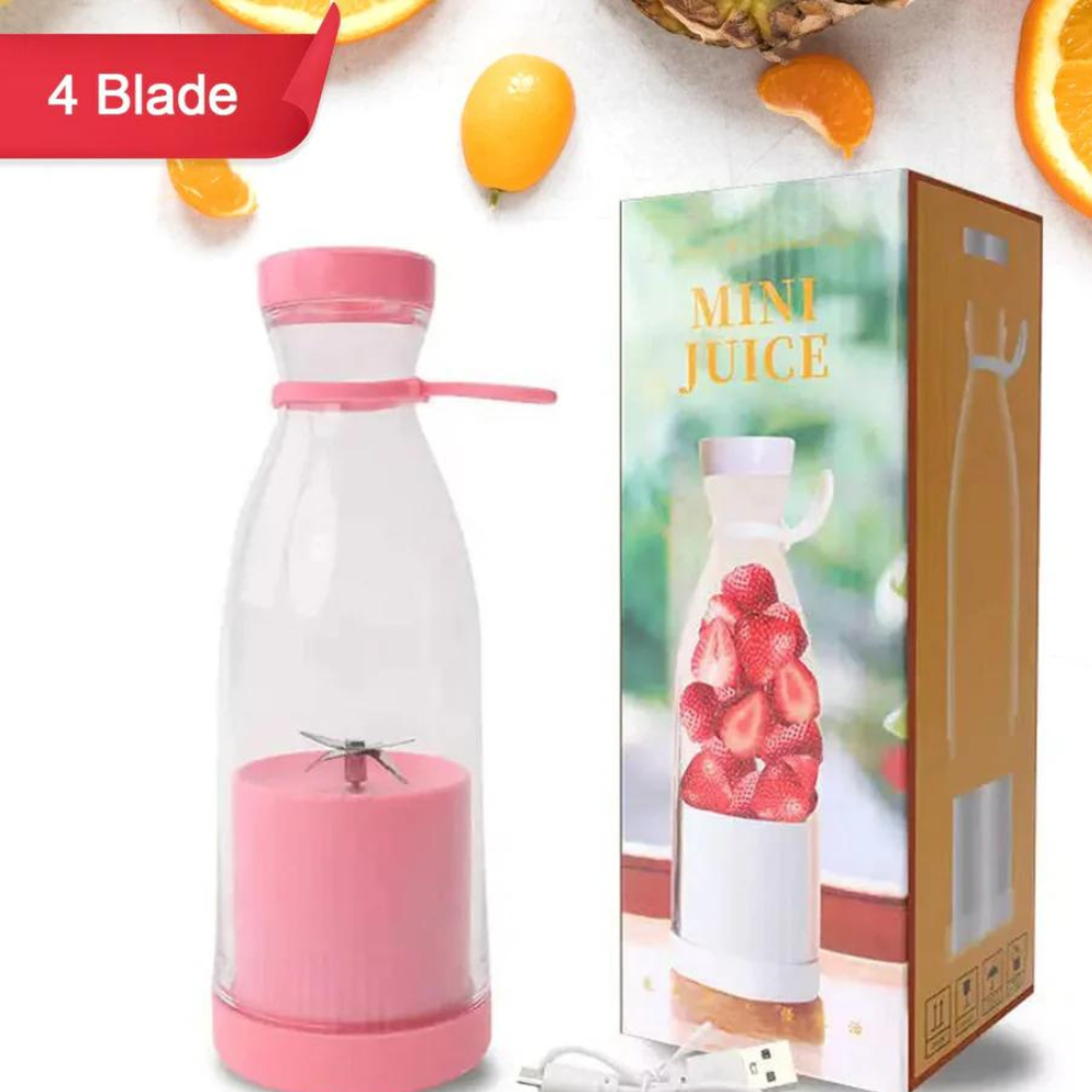 Portable Mini Juice Blender Pink