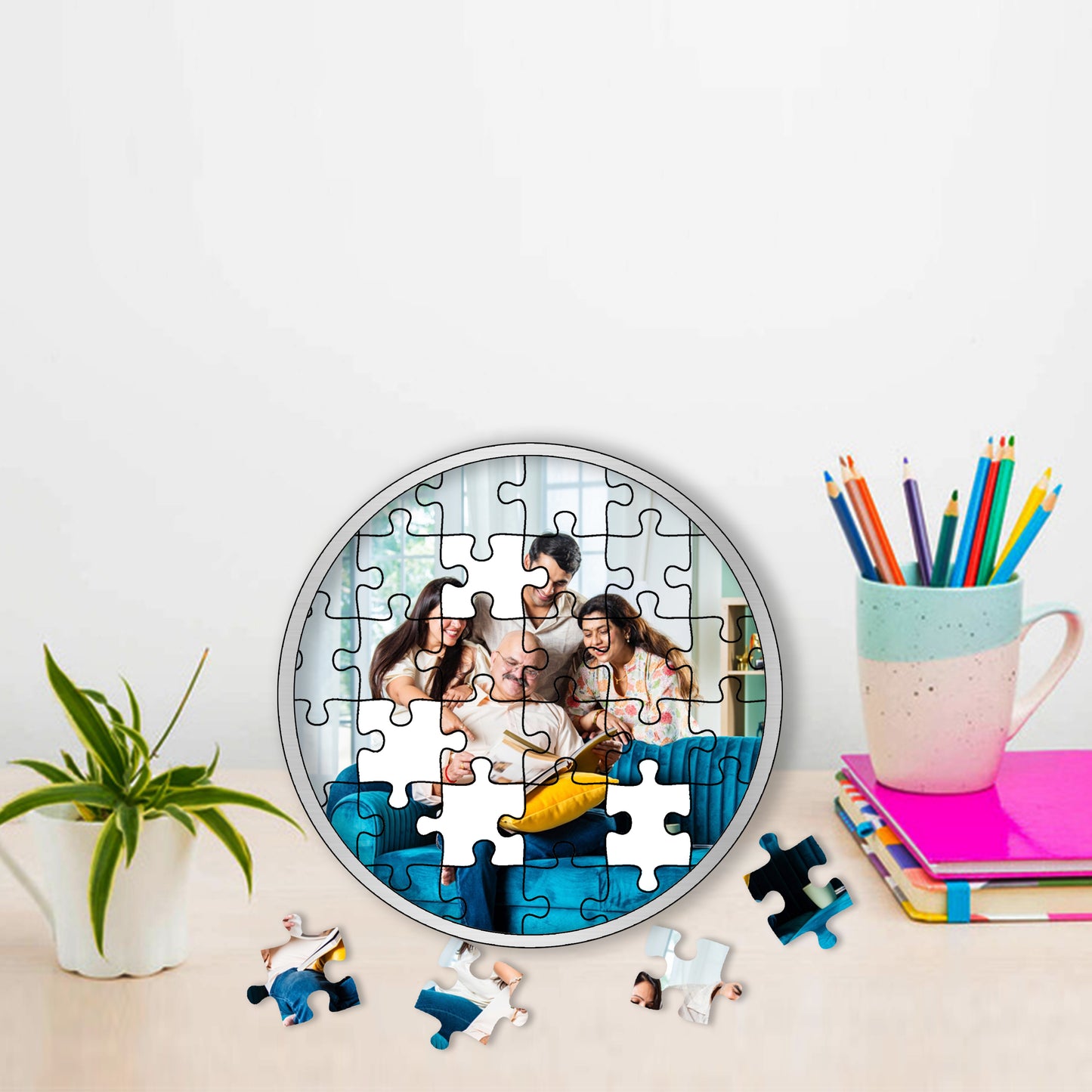 Photo Printed Puzzle 48 pcs (Circle)