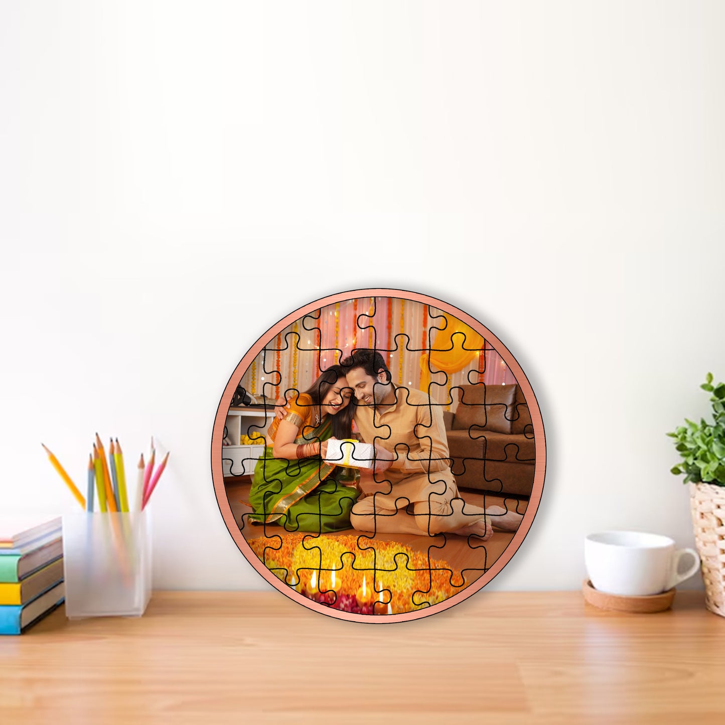 Photo Printed Puzzle 48 pcs (Circle)