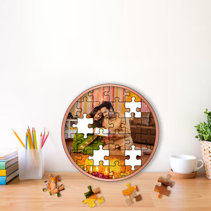 Photo Printed Puzzle 48 pcs (Circle)