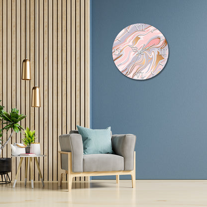 Multicolor with unique Design Acrylic Wall Clock