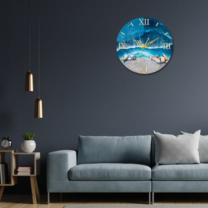 High Wave Acrylic Wall Clock
