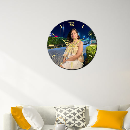 Personalized Acrylic Wall Clock