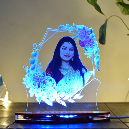 Personalized LED Illusion Lamp With Photo (16 Color Changing led With Remote)