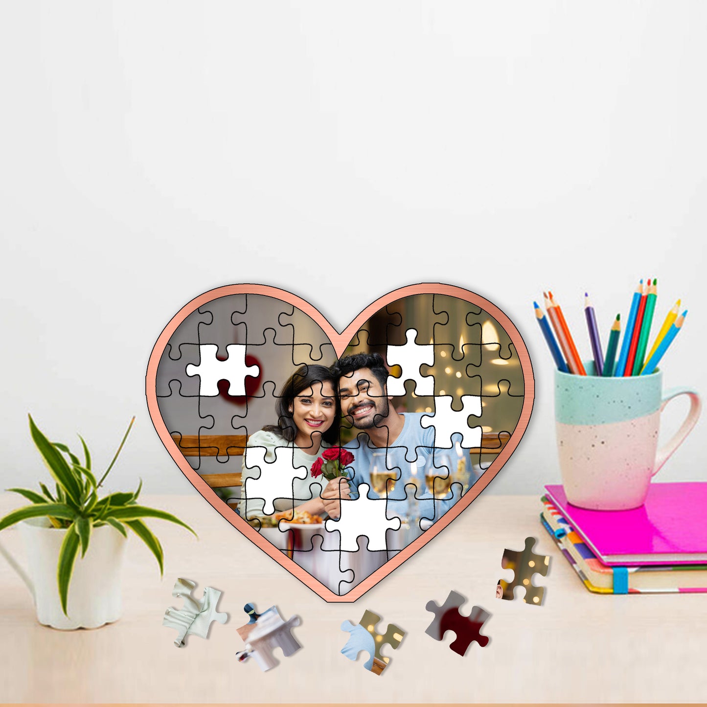 Photo Printed Puzzle 48 pcs (Heart)