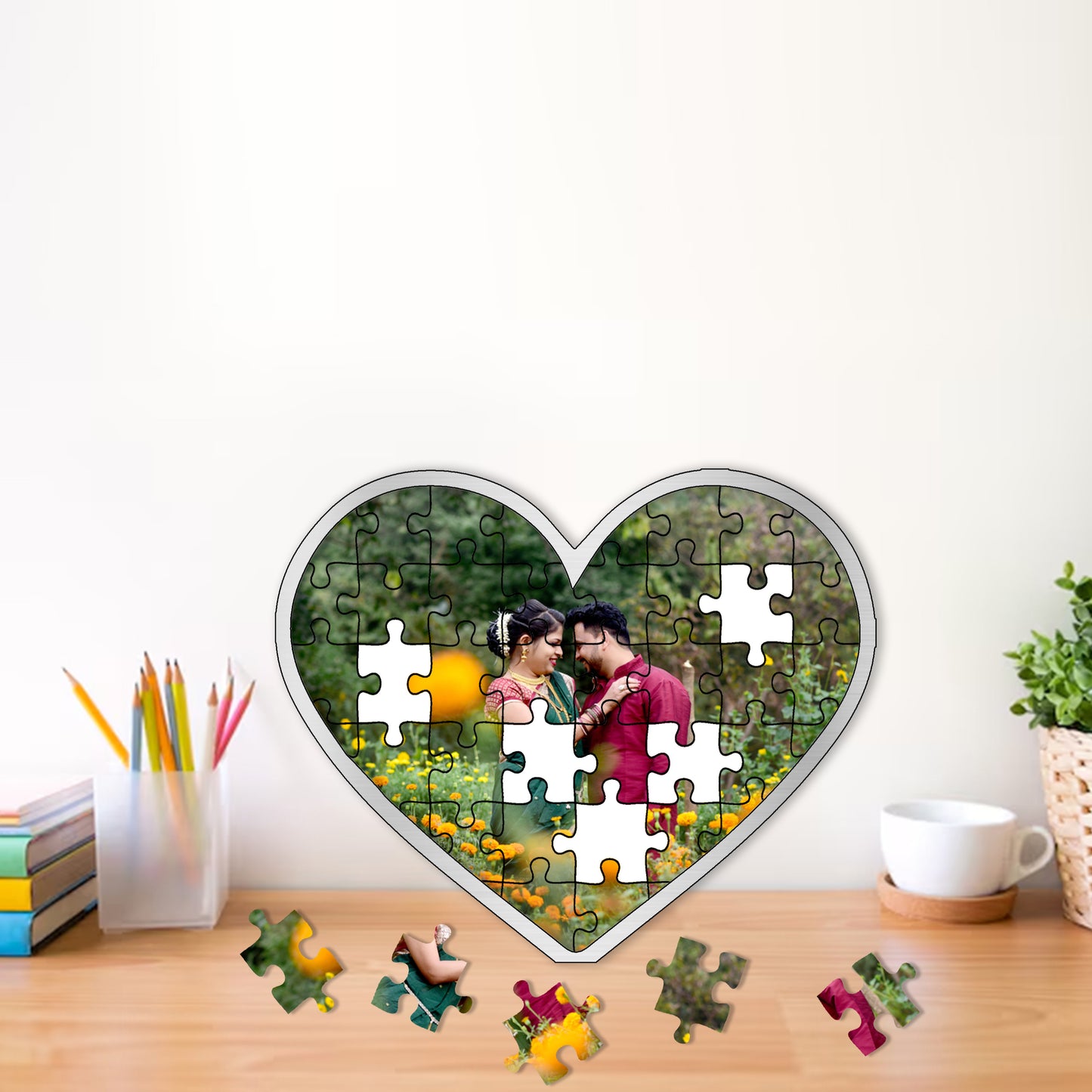 Photo Printed Puzzle 48 pcs (Heart)