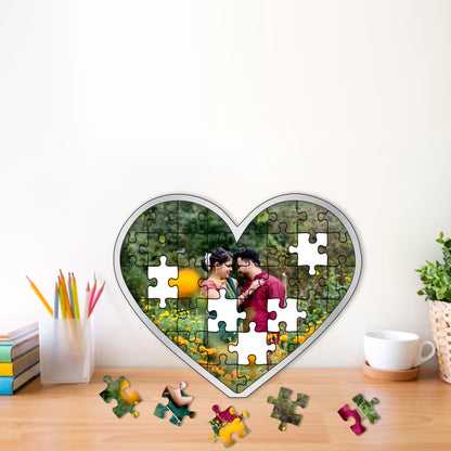 Photo Printed Puzzle 48 pcs (Heart)