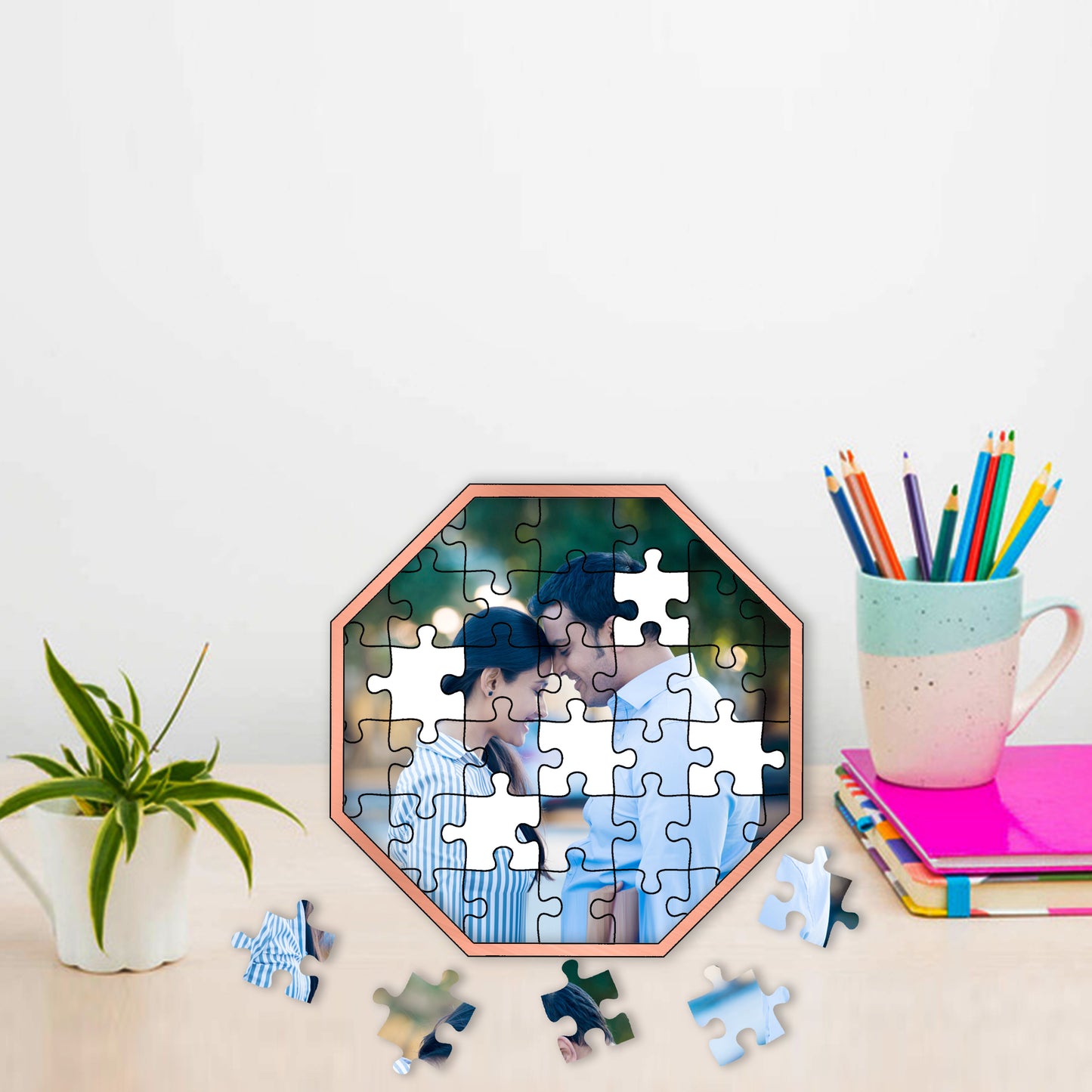 Photo Printed Puzzle 48 pcs (Hexagon)