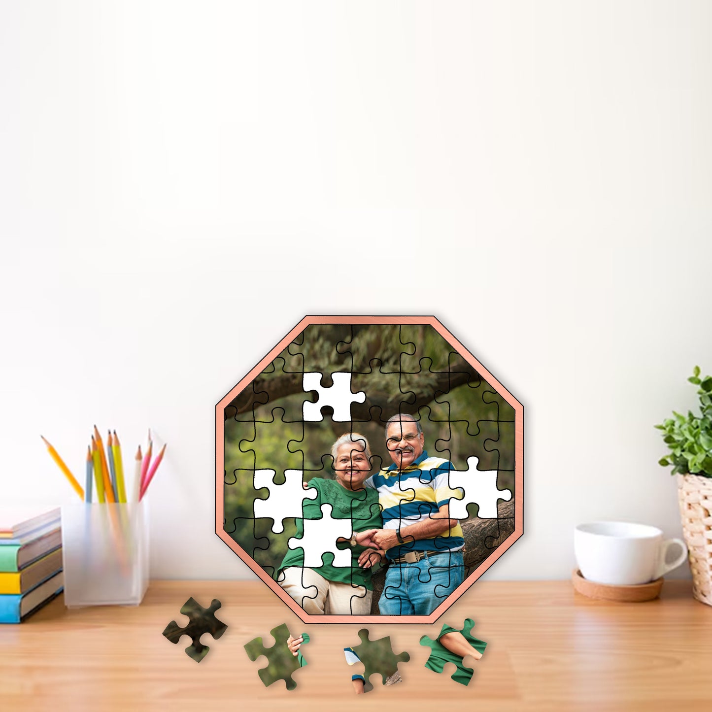 Photo Printed Puzzle 48 pcs (Hexagon)