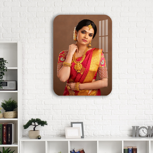 Personalized Rectangle Acrylic Photo Frame