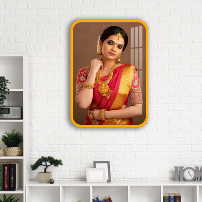 Personalized Rectangle Acrylic Photo Frame