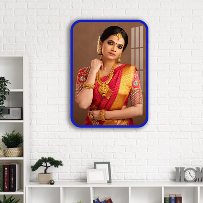 Personalized Rectangle Acrylic Photo Frame