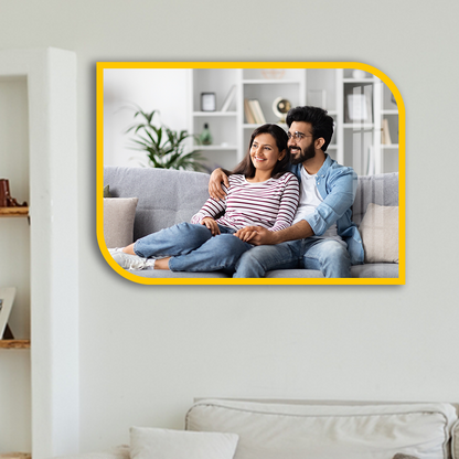 Personalized Rounded Rectangle Acrylic Photo Frame