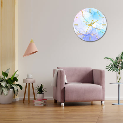 Multicolor Printed Acrylic Wall Clock